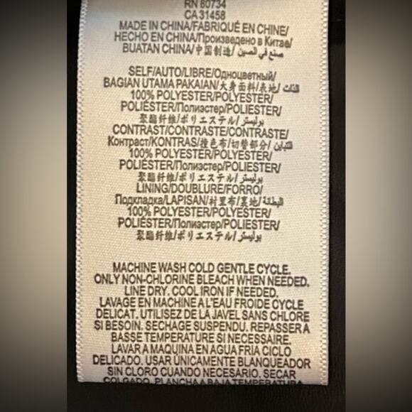 BCBGeneration Elegant Black and White Patterned Dress, Size SM, Dinner Cocktail - Picture 13 of 13